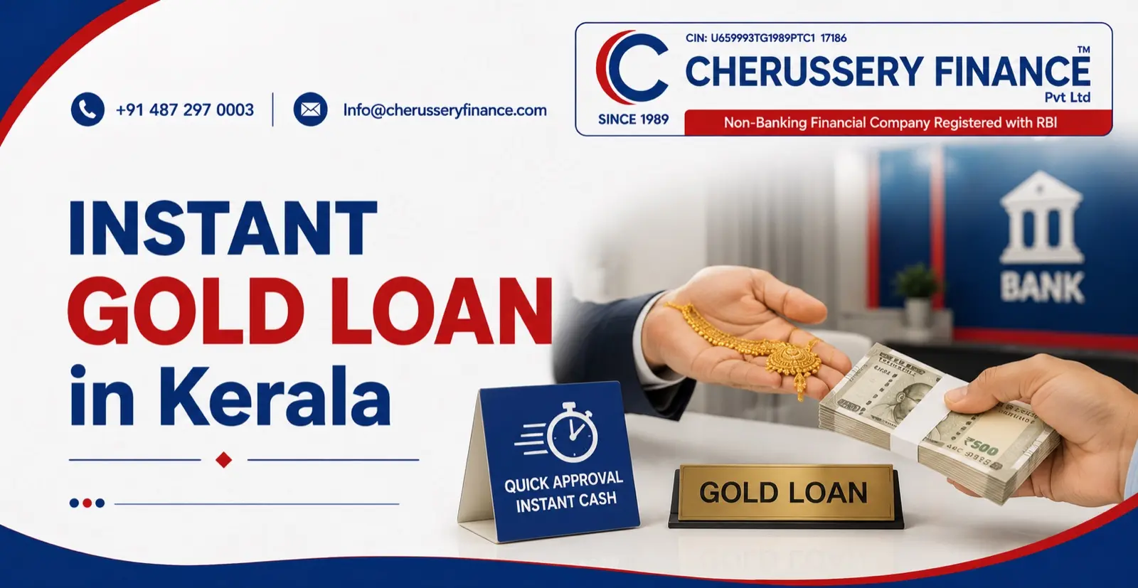 Instant Gold Loan in Kerala